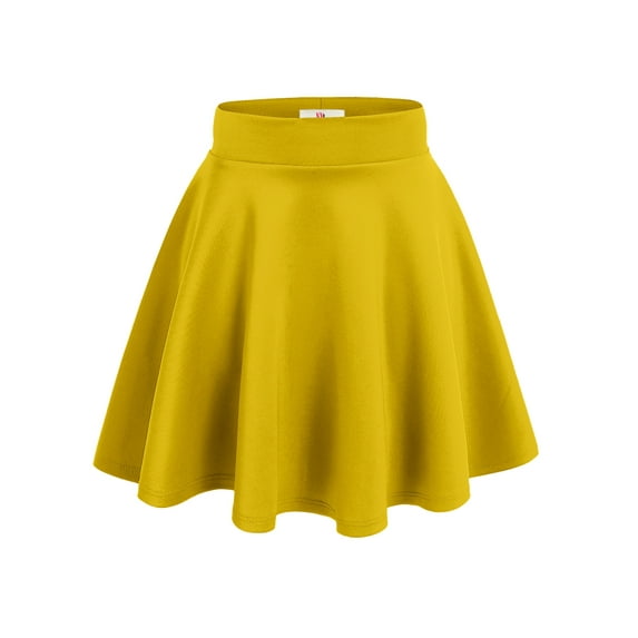 NYL Womens A-Line Flared Skater Skirt Reg and Plus Size - Made In USA, XX-Large