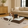 thumbnail image 2 of PETMAKER Orthopedic Memory Foam Pet Bed - Brown, 30" x 20.5", 2 of 8