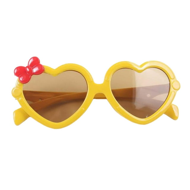Gafas , accesorios para mujer, protección para gafas, gafas pequeñas de moda para mujer, disfraces, regalos de fiesta para niñas Amarillo Yinane Los anteojos