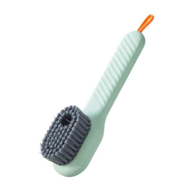 Yuarrent Dispensador de cepillo para zapatos, depurador de limpieza de ropa de cocina para el hogar, herramienta dispensadora a prueba de fugas colgante Almacenamiento y organización del hogar Verde