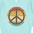 thumbnail image 3 of Inktastic Retro Peace Sign Sunset Toddler Sweatshirt, 3 of 4