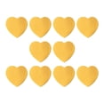 thumbnail image 2 of TOOYFUL Makeup Facial Sponges Cleanser Sponges Pad Heart Shaped Facial Cleansing Sponges Wood Pulp Face Cleaning Pads for Facials SPA Yellow 10pcs, 2 of 10