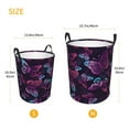 thumbnail image 5 of Gaeub Purple Butterfly Dirty Clothes Storage Basket, Toy Storage Bin for Storing Clothing, Diapers, Toys - Medium, 5 of 8