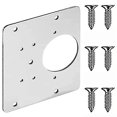 thumbnail image 1 of Repair plate for hinges 9x9 cm stainless steel 1-Pack-1, 1 of 5