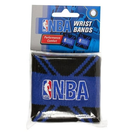 NBA Wristbands, Blue, 2-Pack - Walmart.com
