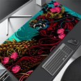 thumbnail image 1 of Alfombrilla de ratón con diseño de dragón chino para ordenador, alfombrilla de goma grande XXL 900x400 para mesa de Gamer XL, alfombrilla de escritorio para ordenador portátil LIUWENJING unisex, 1 of 2