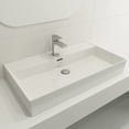 thumbnail image 4 of BOCCHI 1377-001-0126 Milano Wall-Mounted Bathroom Sink, White, 4 of 7