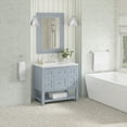 thumbnail image 7 of James Martin Vanities 330-V36-3Wz Breckenridge 36" Free Standing Single Basin Poplar Wood, 7 of 7