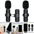 thumbnail image 4 of Microphone Sans Fil Micro d'Enregistrement Microphone Sans Fil pour Téléphone Intelligent Diffusion en Direct, 4 of 8