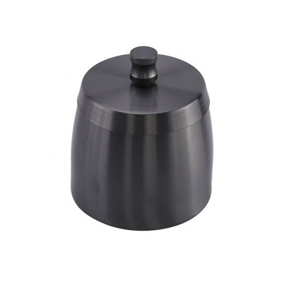 tooloflife Stainless Steel Cigar Ashtray with Lid Smoking Cigarette Bin for Indoor Outdoor Home Camping
