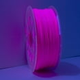 thumbnail image 3 of Gizmo Dorks 3mm (2.85mm) Specialty Blacklight ABS Filament for 3D Printers 1 kg / 2.2 lbs, Flourescent UV Red, 3 of 6
