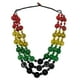 thumbnail image 1 of Collar bohemio, joyería, collar de cuentas de madera para mujer, cumpleaños de dama 3 colores, 1 of 9