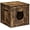 Rustic Brown, variant on Feandrea Cat Litter Box Furniture, Hidden Enclosure Cabinet, Indoor Cat House, End Table, Nightstand, Rustic Brown and Black