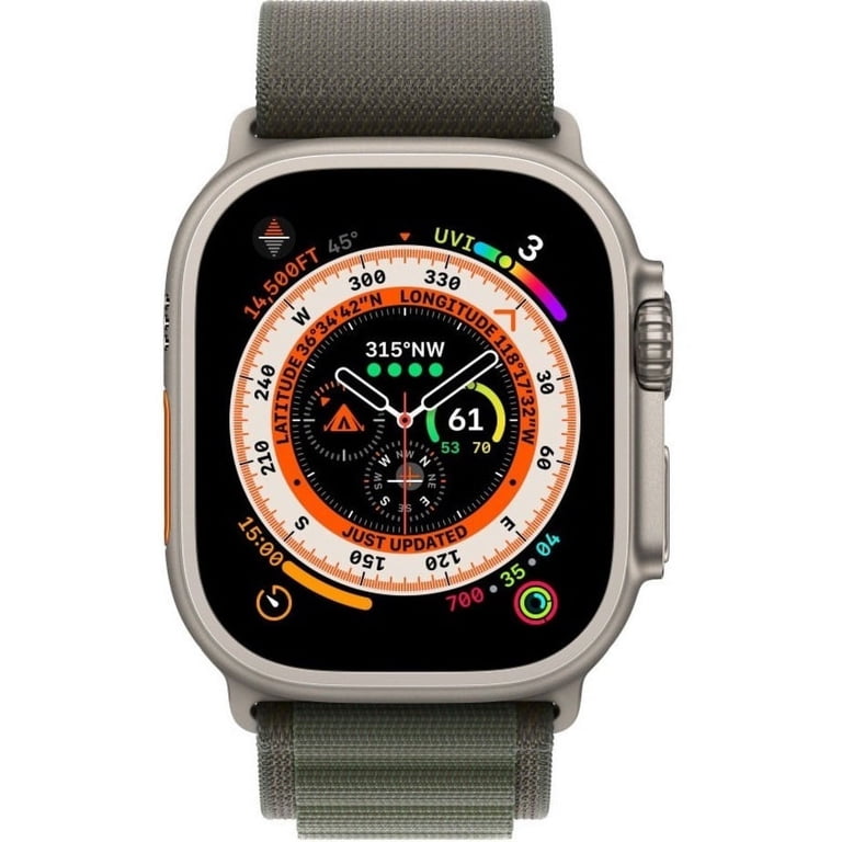 Watch Band - Alpine Loop (49mm) - Green - Small for Watch Ultra