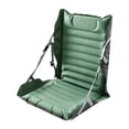 thumbnail image 3 of harayaa Inflatable Folding Seat Comfortable for Outdoor Sports Airplane Stadium Seat green, 3 of 8