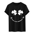thumbnail image 4 of KIHOUT T-shirts de la Saint-Patrick pour Hommes, Manches Courtes d'Été, T-shirts à Imprimé Graphique Vert, Col Rond, en Solde, Taille S-2TG, 4 of 5