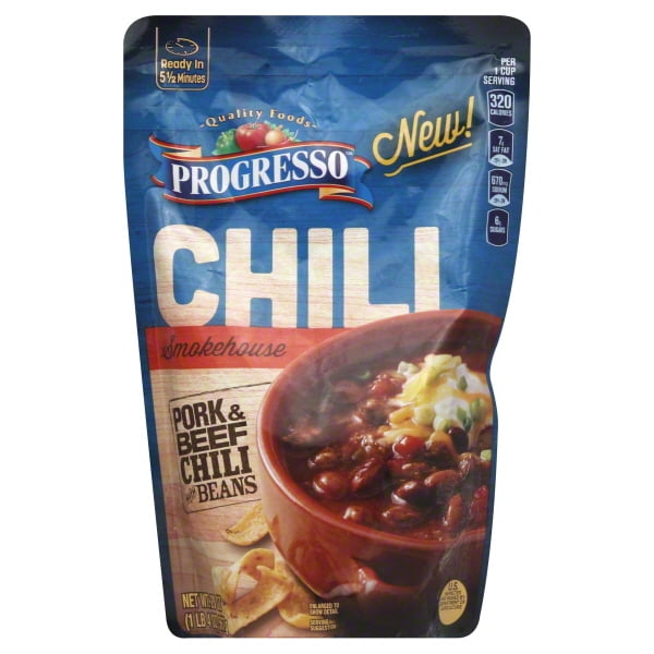 Progresso Prog Smokehouse Chili Bean/beef/pork - Walmart.com