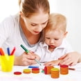 thumbnail image 2 of 100 Pcs Compteurs Mathématiques Blocs de Comptage Chips de Comptage Jouets de Calcul pour Enfants, 2 of 8