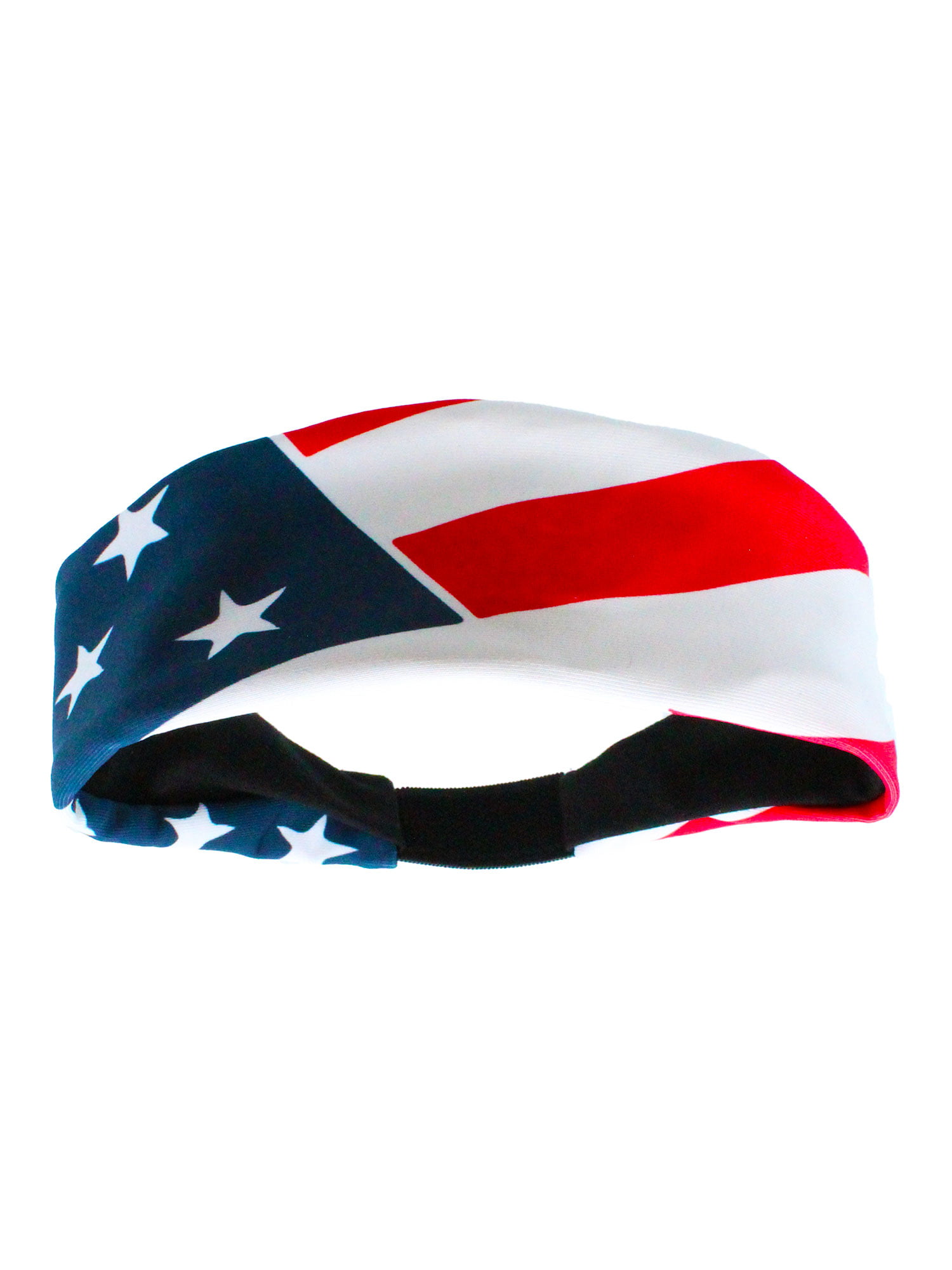 Gym Exercise Workout Cycling Running BLAISTER Stranger Things Headbands American Flag Hair Band Red White and Blue Patriotic USA Stars and Stripes Head Bands Stretch Sports Sweatbands for Yoga 