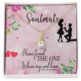 thumbnail image 2 of À Ma Petite Amie SoulMate Séduisante Ruban Collier Message Carte, 2 of 7