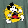 thumbnail image 3 of Disney - Mickey & Friends - Mickey Mouse - Spotlight Glitch - Women's Short Sleeve Graphic T-Shirt, 3 of 5