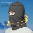 thumbnail image 5 of Herrnalise Full Face Mask for Cold Weather,Mens Balaclava Face Warmer- Winter Fleece Ski Masks Motorcycle & Construction Gifts For Women&Men,Khaki, 5 of 7