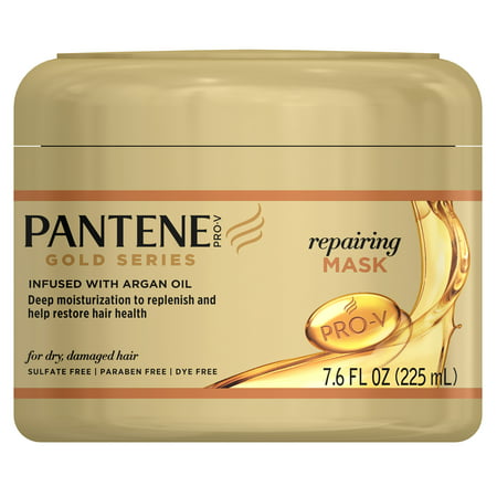 Pantene Pro-V Gold Series Repairing Mask Treatment, 7.6 fl (Best Conditioning Treatment For Damaged Hair)