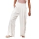 thumbnail image 2 of Txlixc Pantalones Largos Sueltos de Verano para Mujer, Pantalones de Pierna Ancha de Playa Fruncidos de Cintura Alta de Color Sólido Estilo Ocio con Bolsillo para Mujer Txlixc Estilo de ocio, 2 of 9