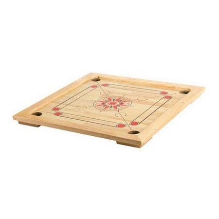 Wooden Carrom Board Game With Coins Striker Carom Walmart Com