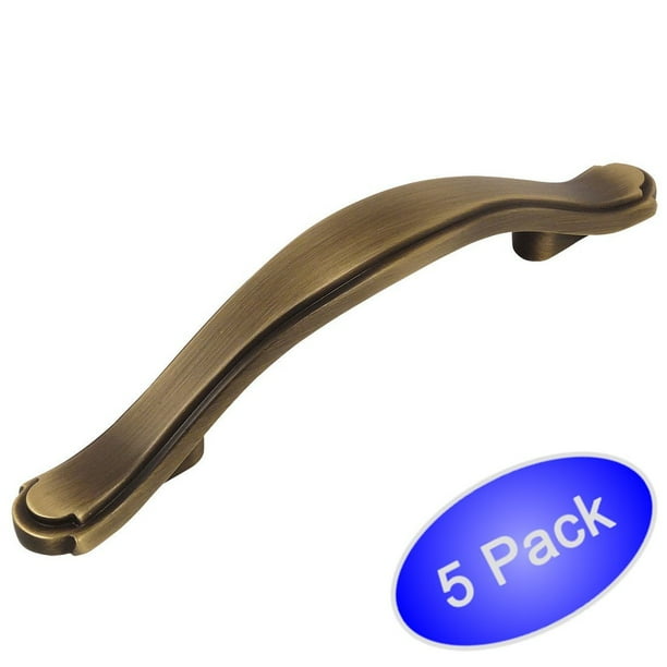Cosmas 8816BAB Brushed Antique Brass Hardware Handle Pull 3