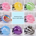 thumbnail image 3 of YAOMOBB Wedding Party Balloon Marble Agate Pattern Party Balloon Set Leakproof Decor for Wedding Party, 3 of 6