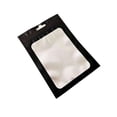 thumbnail image 1 of Bearachild 100 piezas de bolsas de cuidado posterior diseño de ventana transparente carcasa de teléfono móvil Teléfono y Comunicación Negro 7x10cm, 1 of 6