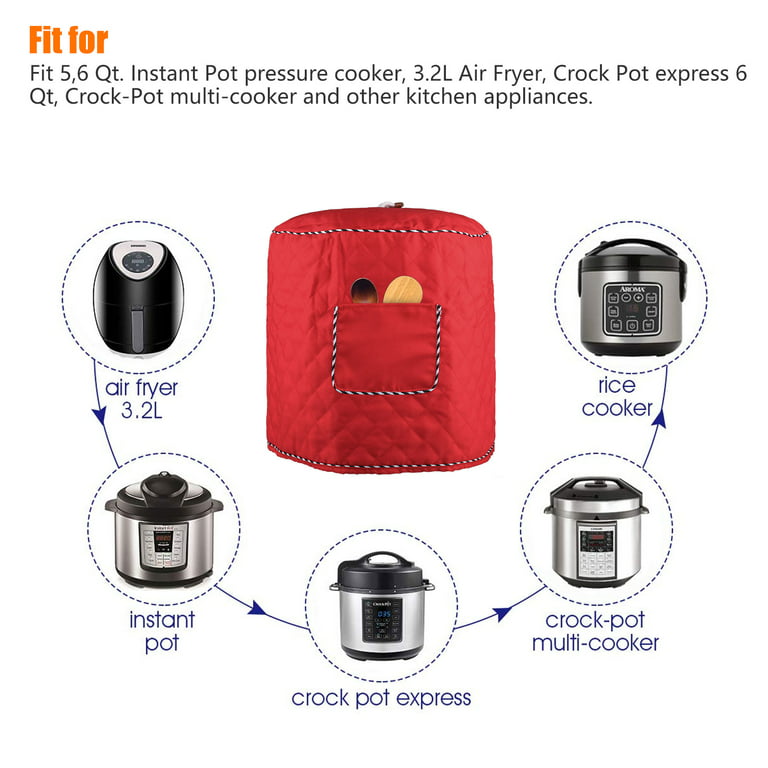 Instant Pot Cover Pressure Cooker Cover for 6/8 Quart Instant Pot