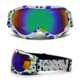 thumbnail image 1 of Gafas De Esquí Para Niños Gafas De Snowboard Coloridas Gafas De Doble Lente Anti Niebla Gafas De Protección Uv Para Niños Niñas Vogacara OD016008-02, 1 of 6