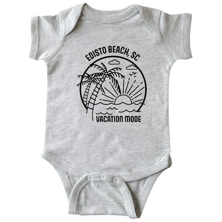 

Inktastic Summer Vacation Mode Edisto Beach South Carolina Gift Baby Boy or Baby Girl Bodysuit