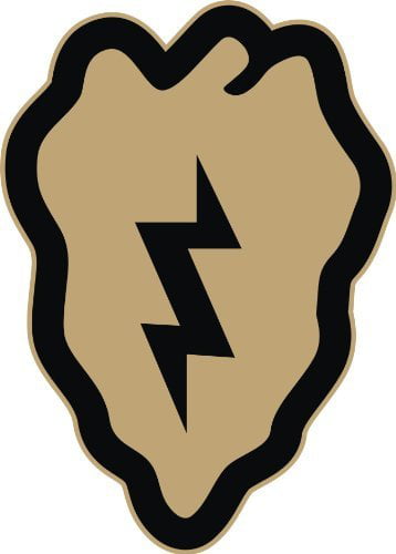 25th Infantry Division 4 pack Stickers
