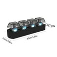 thumbnail image 5 of LED Light Up Keyboard Clicks Toy 4Key Keycap Tester Keychain For Anxiety Relief, 5 of 13