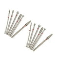 thumbnail image 1 of Nail Drill Bits Set, Manicure Polishing Bit Less Dust Wear Resistant 12 Pcs High Strength Multifunctional With Storage Box For Home Manicure Salon, 1 of 8
