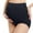 Black, variant on breaise Maternity Cotton Underwear High Waist Adjustable Pregnancy Seamless Panties Soft Hipster Panties Over Bump