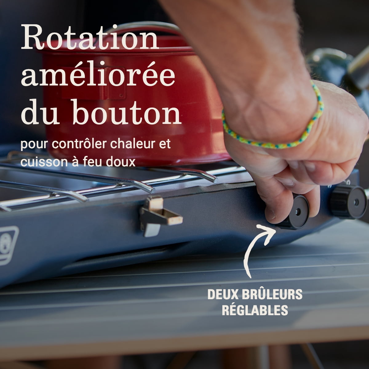 Réchaud de camping 3-en-1 Coleman Classique