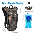 thumbnail image 2 of Mochila de Hidratación Zavothy Rave Ligera con Bolsa de Agua de 2 Litros, 2 of 6