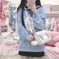 thumbnail image 4 of Sanrio-Bolsa de uniforme de jade guigou JK para mujer, bolso femenino de PU, bolso de un hombro, mensajero portátil de color, bolso de mensajero, 4 of 4
