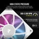 thumbnail image 4 of Ventilador CORSAIR iCUE LINK RX120 RGB 120 mm PWM Magnetic Dome, 4 of 8