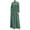 Green, variant on Women Muslim Dress Ramadan Clothes For Women'S Muslim Style Stand Zipper Loose Casual Dress 0 Black XXL