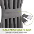 thumbnail image 2 of 1 Piece Door Curtain Panel - Room Darkening Rod Pocket Sliding Glass Door, 2 of 5