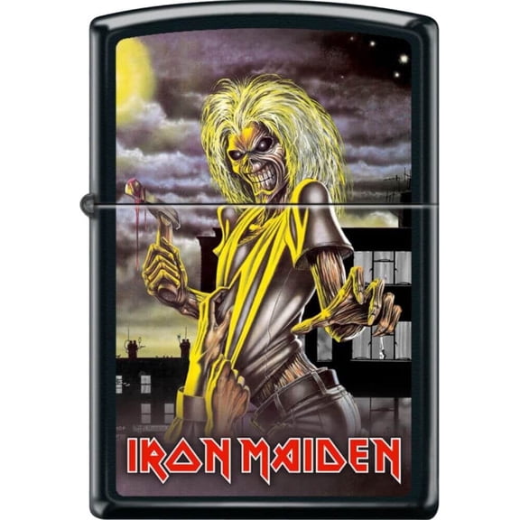 Iron Maiden Killers Black Matte Zippo Lighter