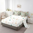 thumbnail image 3 of 7 Piece Bed in a Bag Full Size Comforter Set for Kids Christmas Bedding Set,Merry Christmas Reversible Bed Set,Happy New Year Comforter with Sheet Set,All Season, 3 of 5