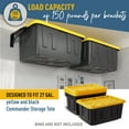 thumbnail image 5 of Koova Wall Mount Garage Tote Rack Storage System (1-Piece Add-On), 5 of 5