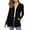 Black, variant on Extra Long Sweater Women's Long Sleeve Open Front Cardigan Casual Loose Lightweight Cardigans With Pockets