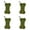 Green-4PCS, variant on Dog Christmas Stocking 16 Inch Knit Christmas Stocking for Dogs Cats Pets, Bone Shape Large Pet Stockings Hanging Fireplace Holiday Decor for Pet Family, 4PCS